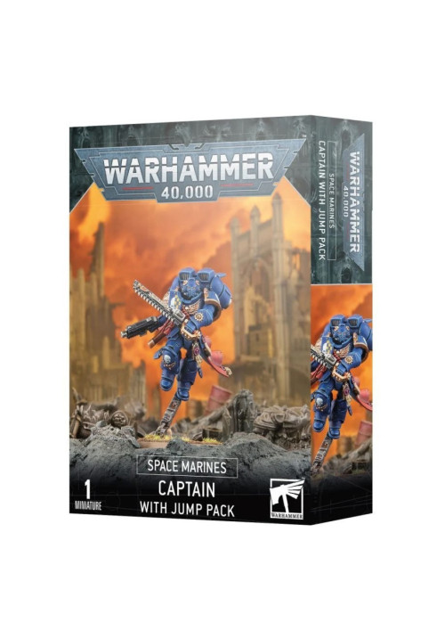 CAPTAIN WITH JUMP PACK - SPACE MARINES