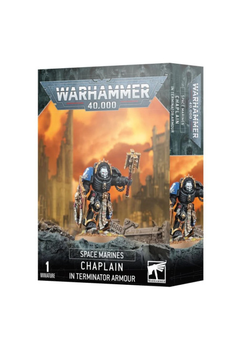 CHAPLAIN IN TERMINATOR ARMOUR - SPACE MARINES