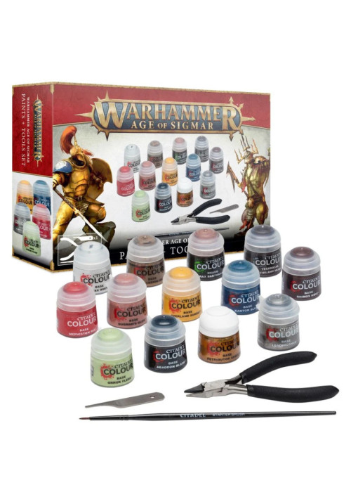 PAINTS + TOOL SET - AGE OF SIGMAR