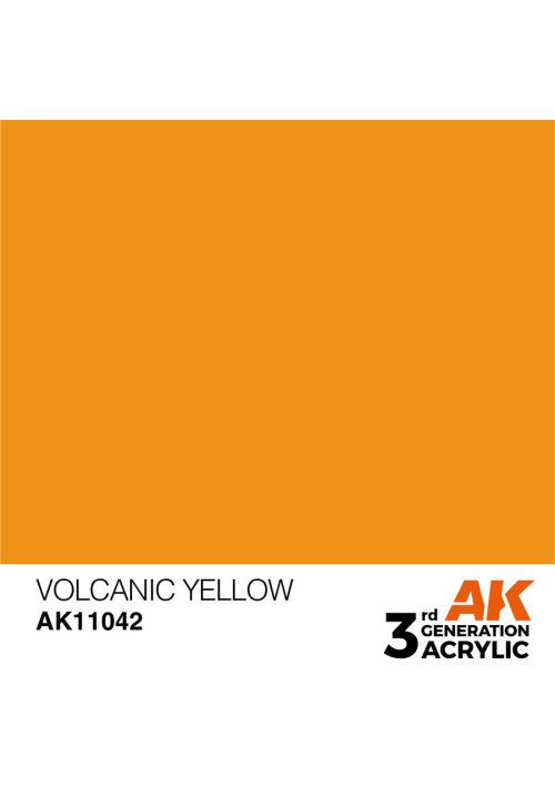 VOLCANIC YELLOW – STANDARD