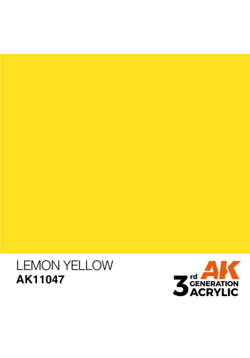 LEMON YELLOW – STANDARD