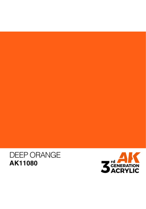 DEEP ORANGE – INTENSE