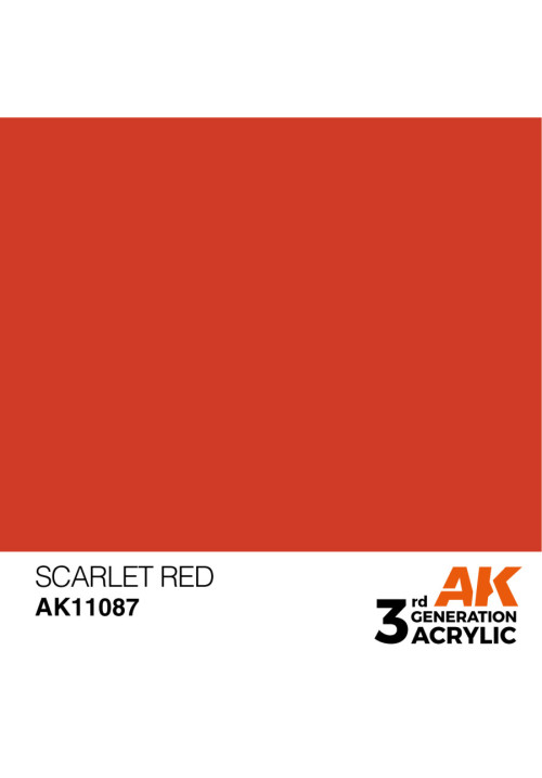 SCARLET RED – STANDARD