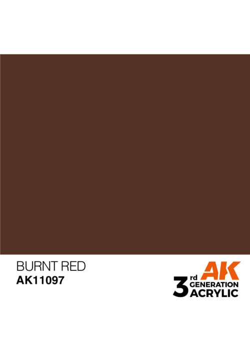 BURNT RED – STANDARD