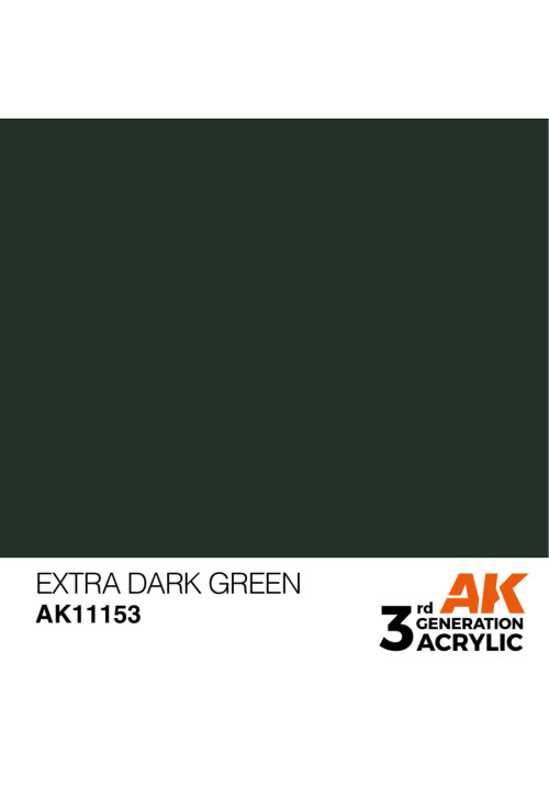 EXTRA DARK GREEN – STANDARD