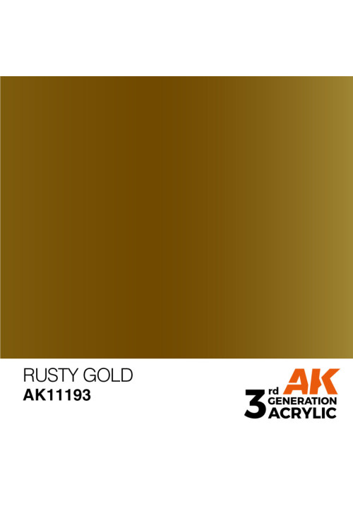 RUSTY GOLD – METALLIC