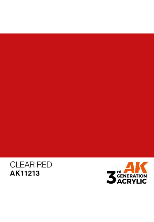 CLEAR RED – STANDARD