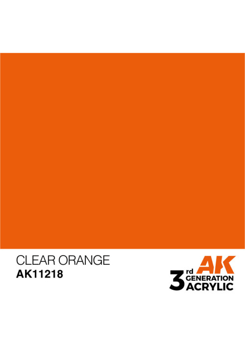 CLEAR ORANGE – STANDARD