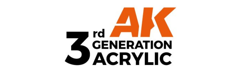 Pintura Acrílica AK 3ª Generación 