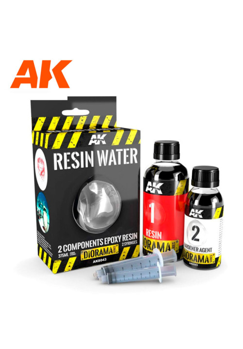 Resin Water – resina epoxi 2 componentes 375ML