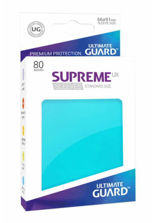 Fundas Premium Supreme UX Color Aguamarina (80 unidades)